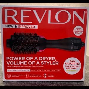 REVLON One Step Hair Dryer/Volumizer Hot Air Brush